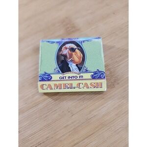 Vintage 1993 Joe Camel Cigarettes Cash Promo Calculator Advertising Matchbook